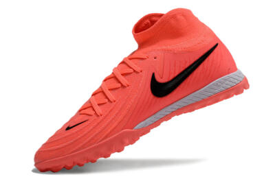 Men's Nike Phantom GX 2 Elite TF Artificial Turf High-Tops Football Shoes - Red/Black/White