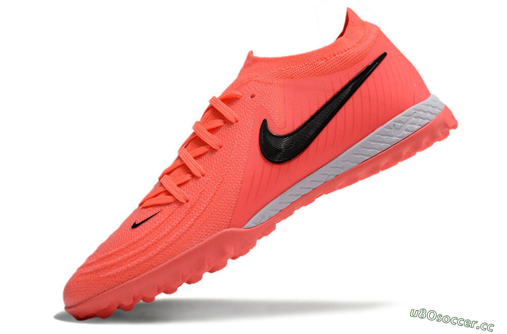Men's Nike Phantom GX 2 Elite TF Artificial Turf Low-Tops Football Shoes - Red/Black/White 5