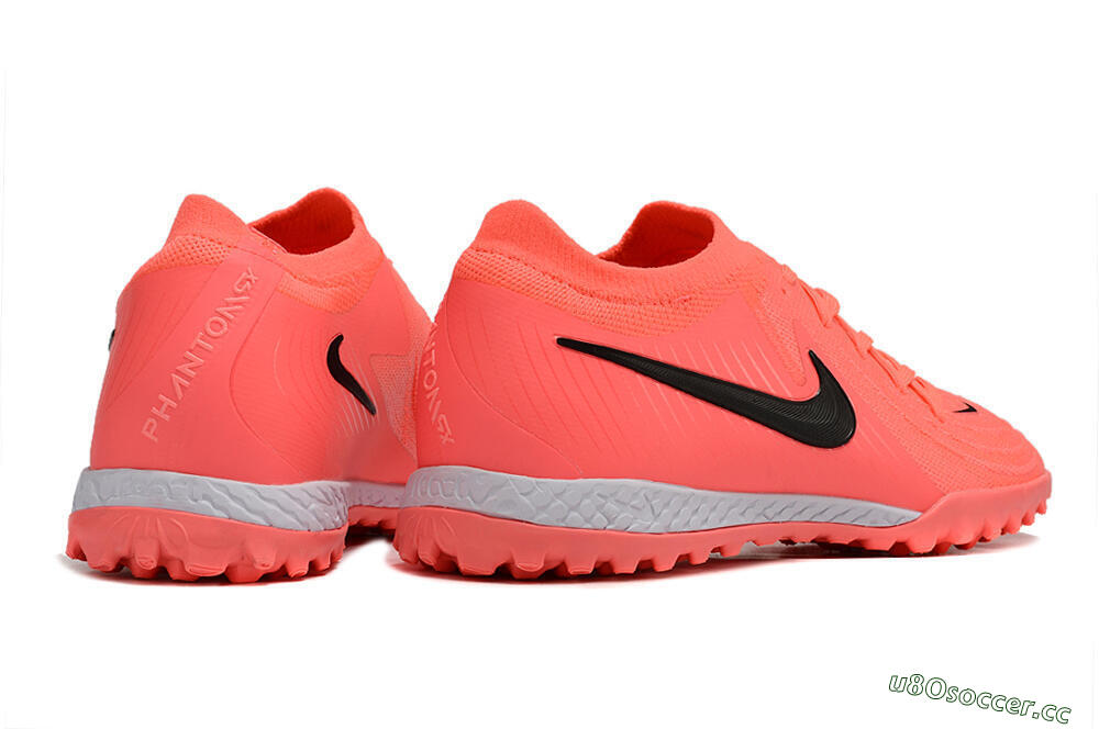 Men's Nike Phantom GX 2 Elite TF Artificial Turf Low-Tops Football Shoes - Red/Black/White 6