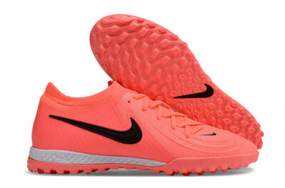 Men's Nike Phantom GX 2 Elite TF Artificial Turf Low-Tops Football Shoes - Red/Black/White