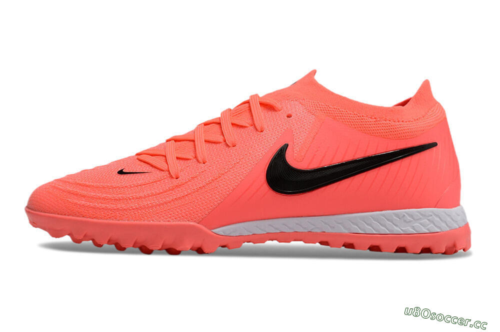 Men's Nike Phantom GX 2 Elite TF Artificial Turf Low-Tops Football Shoes - Red/Black/White 0