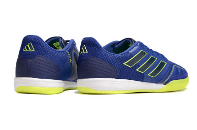 Men's Adidas Competition Top IC Indoor & Futsal Low-Tops Football Shoes - Blue/Yellow/White