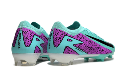 Unisex Nike Air Zoom Mercurial Vapor 16 Elite FG Firm Ground Low-Tops Football Boots - Jade/Black/Purple