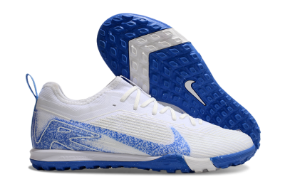 Unisex Nike Air Zoom Mercurial Vapor 16 Pro TF Artificial Turf Low-Tops Football Shoes - White/Blue
