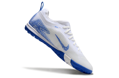 Unisex Nike Air Zoom Mercurial Vapor 16 Pro TF Artificial Turf Low-Tops Football Shoes - White/Blue