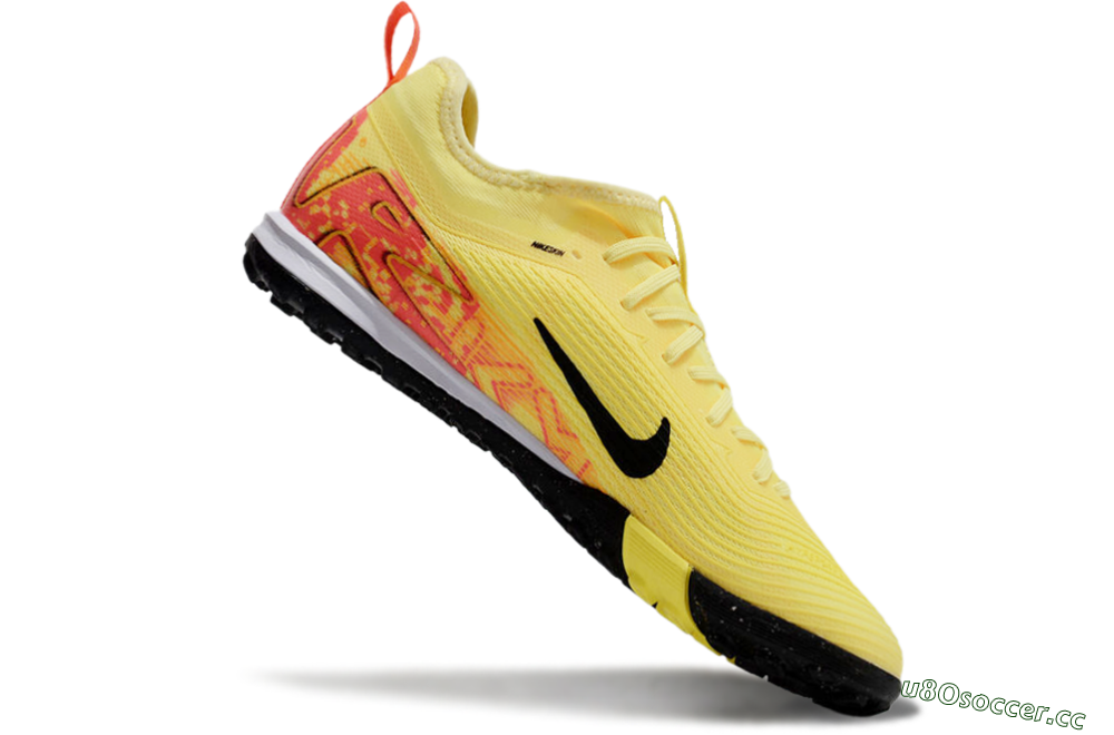 Unisex Nike Air Zoom Mercurial Vapor 16 Pro TF Artificial Turf Low-Tops Football Shoes - Yellow/Black/Red 4