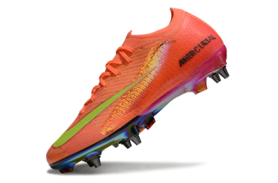 Men's Nike Air Zoom Mercurial Vapor 16 Elite SG Soft Ground Low-Tops Football Boots - Red/Yellow/Gold