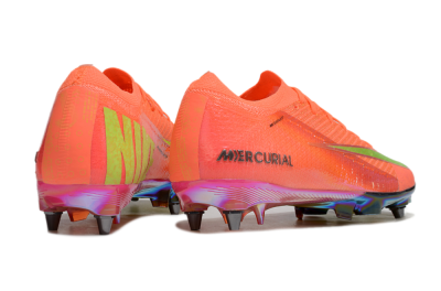 Men's Nike Air Zoom Mercurial Vapor 16 Elite SG Soft Ground Low-Tops Football Boots - Red/Yellow/Gold