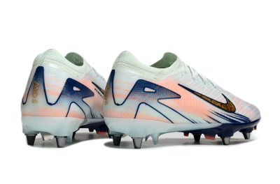 Men's Nike Air Zoom Mercurial Vapor 16 Elite SG Soft Ground Low-Tops Football Boots - Jade/Gold/Blue