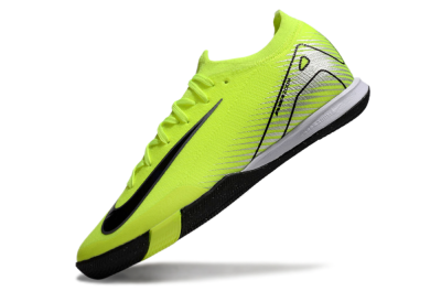 Men's Nike Air Zoom Mercurial Vapor 16 Elite IC Indoor & Futsal Low-Tops Football Shoes - Yellow/Black/Silver