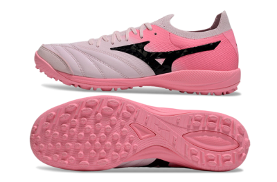 Men's Mizuno Morelia Neo Sala M8 TF Artificial Turf Low-Tops Football Shoes - Pink/Black