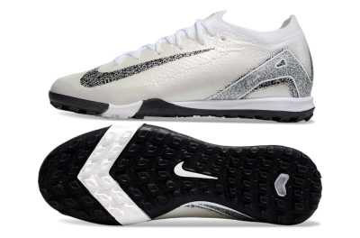 Unisex Nike Air Zoom Mercurial Vapor 16 Elite TF Artificial Turf Low-Tops Football Shoes - Beige/Black/White