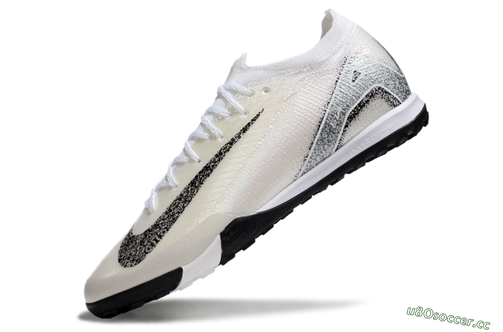 Unisex Nike Air Zoom Mercurial Vapor 16 Elite TF Artificial Turf Low-Tops Football Shoes - Beige/Black/White 5
