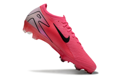 Unisex Nike Air Zoom Mercurial Vapor 16 Elite FG Firm Ground Low-Tops Football Boots - Red/Black/Pink
