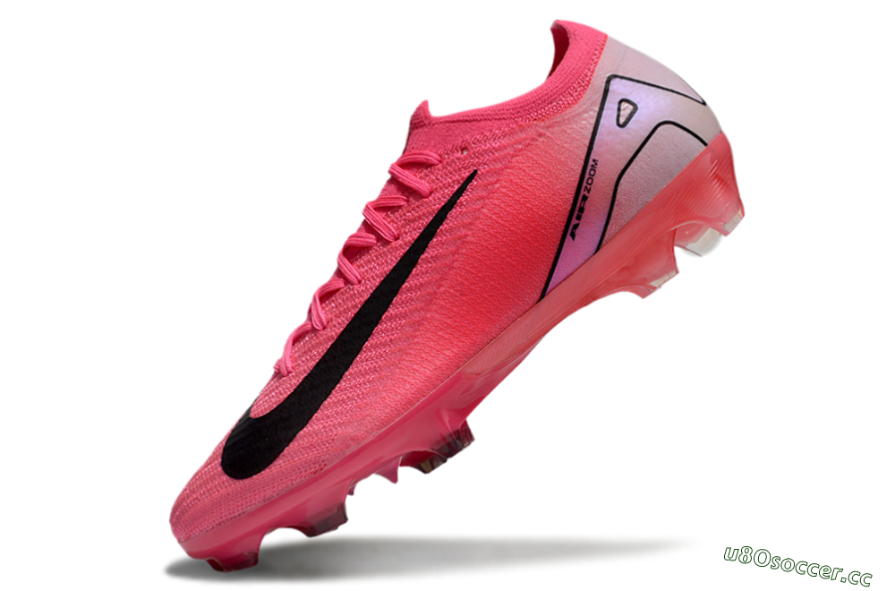 Unisex Nike Air Zoom Mercurial Vapor 16 Elite FG Firm Ground Low-Tops Football Boots - Red/Black/Pink 5