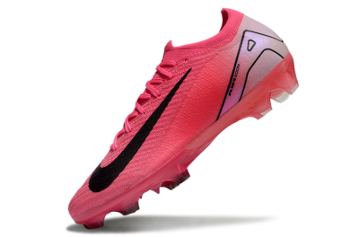 Unisex Nike Air Zoom Mercurial Vapor 16 Elite FG Firm Ground Low-Tops Football Boots - Red/Black/Pink