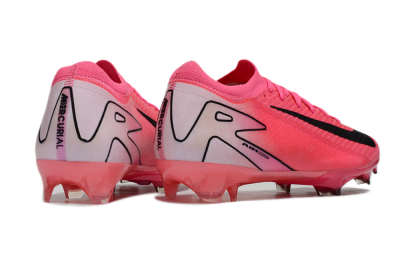 Unisex Nike Air Zoom Mercurial Vapor 16 Elite FG Firm Ground Low-Tops Football Boots - Red/Black/Pink