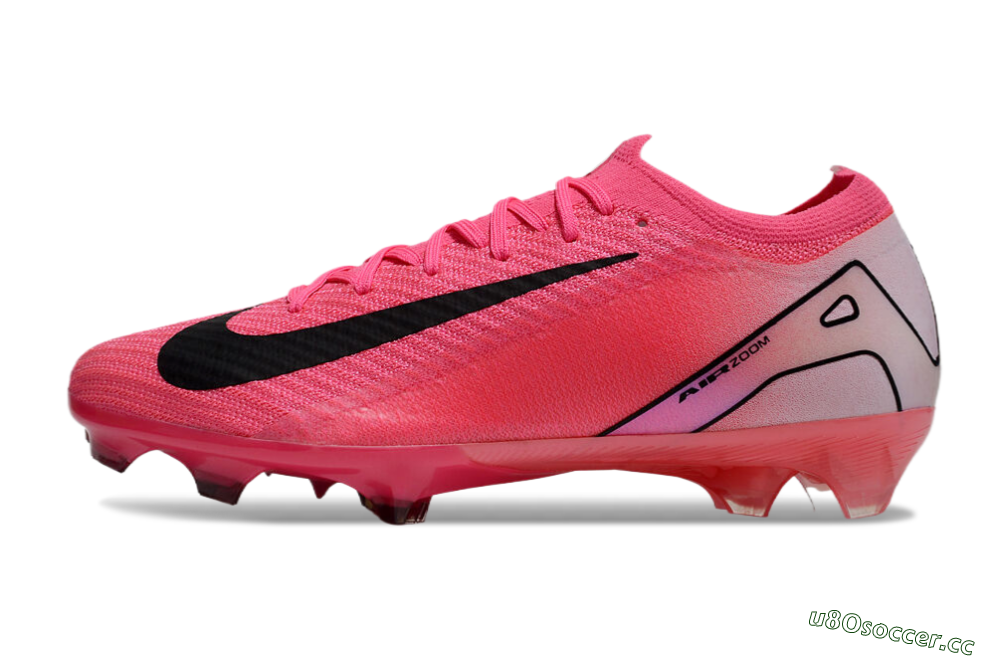 Unisex Nike Air Zoom Mercurial Vapor 16 Elite FG Firm Ground Low-Tops Football Boots - Red/Black/Pink 0