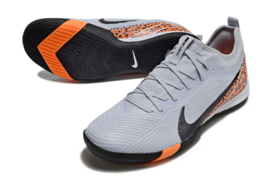 Unisex Nike Air Zoom Mercurial Vapor 16 Pro IC Indoor & Futsal Low-Tops Football Shoes - Grey/Black/Leopard