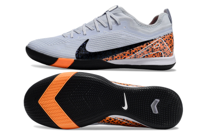 Unisex Nike Air Zoom Mercurial Vapor 16 Pro IC Indoor & Futsal Low-Tops Football Shoes - Grey/Black/Leopard