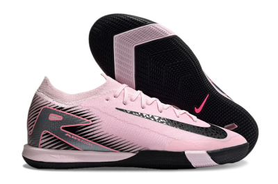 Men's Nike Air Zoom Mercurial Vapor 16 Elite IC Indoor & Futsal Low-Tops Football Shoes - Pink/Black/Silver