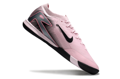 Men's Nike Air Zoom Mercurial Vapor 16 Elite IC Indoor & Futsal Low-Tops Football Shoes - Pink/Black/Silver