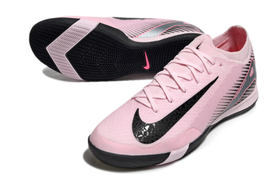 Men's Nike Air Zoom Mercurial Vapor 16 Elite IC Indoor & Futsal Low-Tops Football Shoes - Pink/Black/Silver