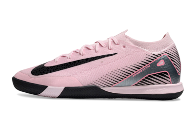 Men's Nike Air Zoom Mercurial Vapor 16 Elite IC Indoor & Futsal Low-Tops Football Shoes - Pink/Black/Silver