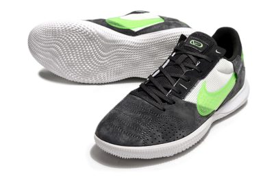 Men's Nike Street Gato IC Indoor & Futsal Low-Tops Football Shoes - Grey/Yellow/White