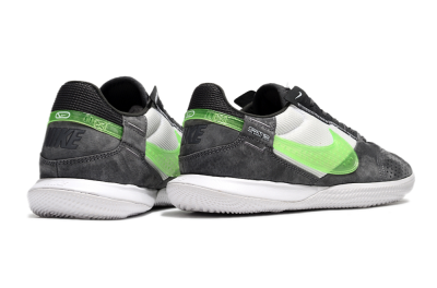 Men's Nike Street Gato IC Indoor & Futsal Low-Tops Football Shoes - Grey/Yellow/White