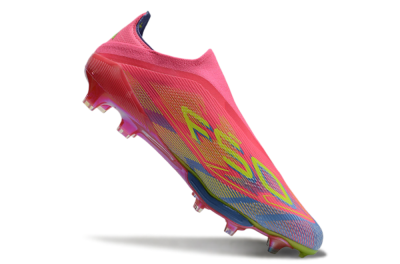 Men's didas F50+ Elite Lightstrike Pro Laceless FG Firm Ground Low-Tops Football Boots - Red/Yellow/Blue