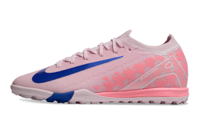 Men's Nike Air Zoom Mercurial Vapor 16 Elite TF Artificial Turf Low-Tops Football Shoes - Pink/Blue/White