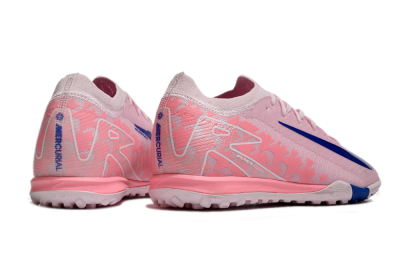 Men's Nike Air Zoom Mercurial Vapor 16 Elite TF Artificial Turf Low-Tops Football Shoes - Pink/Blue/White