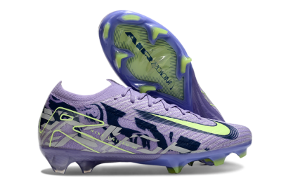 Men's Nike Air Zoom Mercurial Vapor 16 Elite FG Firm Ground Low-Tops Football Boots - Purple/Yellow/White