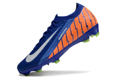 Men's Nike Air Zoom Mercurial Vapor 16 Elite FG Firm Ground Low-Tops Football Boots - Blue/White/Orange