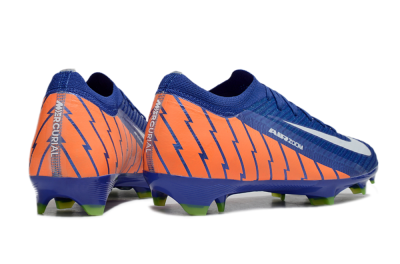 Men's Nike Air Zoom Mercurial Vapor 16 Elite FG Firm Ground Low-Tops Football Boots - Blue/White/Orange