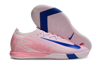 Unisex Nike Air Zoom Mercurial Vapor 16 Elite IC Indoor & Futsal Low-Tops Football Shoes - Pink/Blue/White