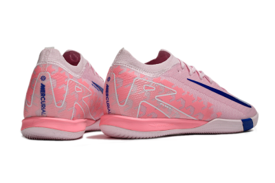 Unisex Nike Air Zoom Mercurial Vapor 16 Elite IC Indoor & Futsal Low-Tops Football Shoes - Pink/Blue/White