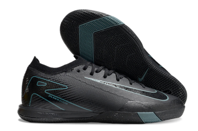 Unisex Nike Air Zoom Mercurial Vapor 16 Elite IC Indoor & Futsal Low-Tops Football Shoes - Black/Blue/White