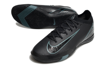 Unisex Nike Air Zoom Mercurial Vapor 16 Elite IC Indoor & Futsal Low-Tops Football Shoes - Black/Blue/White