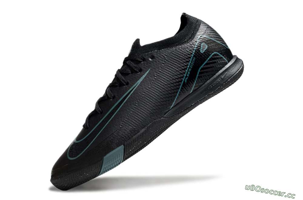 Unisex Nike Air Zoom Mercurial Vapor 16 Elite IC Indoor & Futsal Low-Tops Football Shoes - Black/Blue/White 5