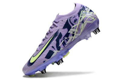 Men's Nike Air Zoom Mercurial Vapor 16 Elite SG Soft Ground Low-Tops Football Boots - Purple/Yellow/White
