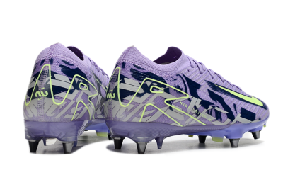 Men's Nike Air Zoom Mercurial Vapor 16 Elite SG Soft Ground Low-Tops Football Boots - Purple/Yellow/White