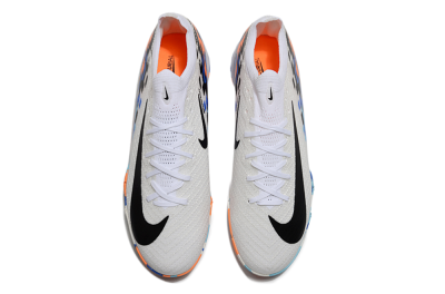 Unisex Nike Air Zoom Mercurial Vapor 16 Elite TF Artificial Turf Low-Tops Football Shoes - White/Blue/Orange