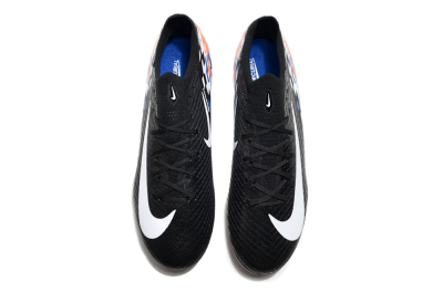Unisex Nike Air Zoom Mercurial Vapor 16 Elite FG Firm Ground Low-Tops Football Boots - Black/Blue/Orange
