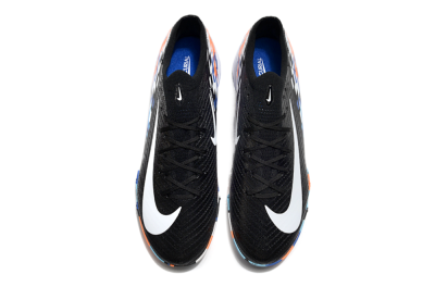 Unisex Nike Air Zoom Mercurial Vapor 16 Elite TF Artificial Turf Low-Tops Football Shoes - Black/Blue/Orange