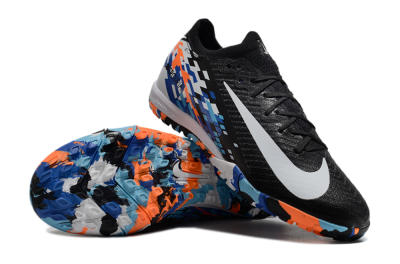 Unisex Nike Air Zoom Mercurial Vapor 16 Elite TF Artificial Turf Low-Tops Football Shoes - Black/Blue/Orange
