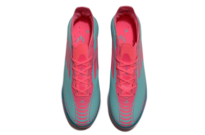 Unisex Adidas F50+ Elite FG Firm Ground Low-Tops Football Boots - Jade/Pink/White