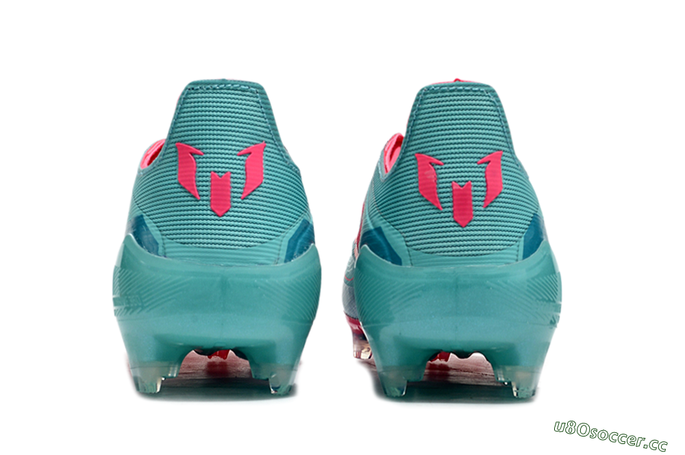 Unisex Adidas F50+ Elite FG Firm Ground Low-Tops Football Boots - Jade/Pink/White 5