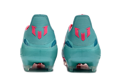 Unisex Adidas F50+ Elite FG Firm Ground Low-Tops Football Boots - Jade/Pink/White